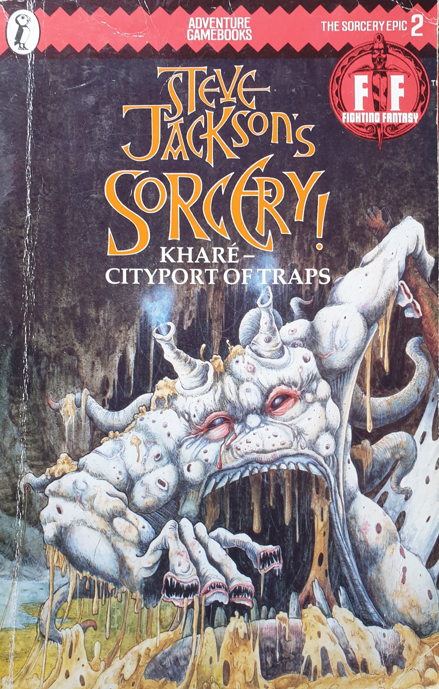 Sorcery 2 - Khare - Cityport of Traps - Steve Jackson