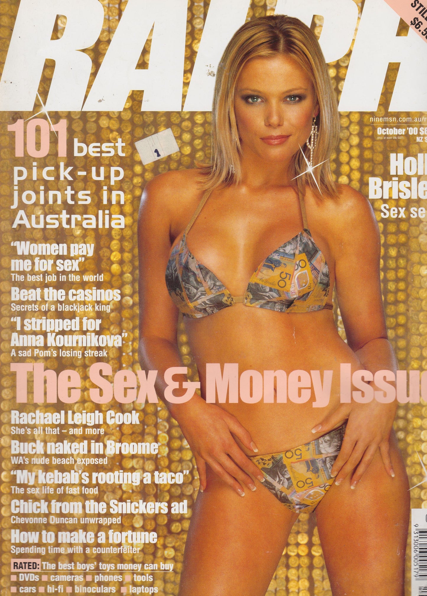 RALPH - Entertainment For Men Magazine October 2000 HOLLY BRISLEY