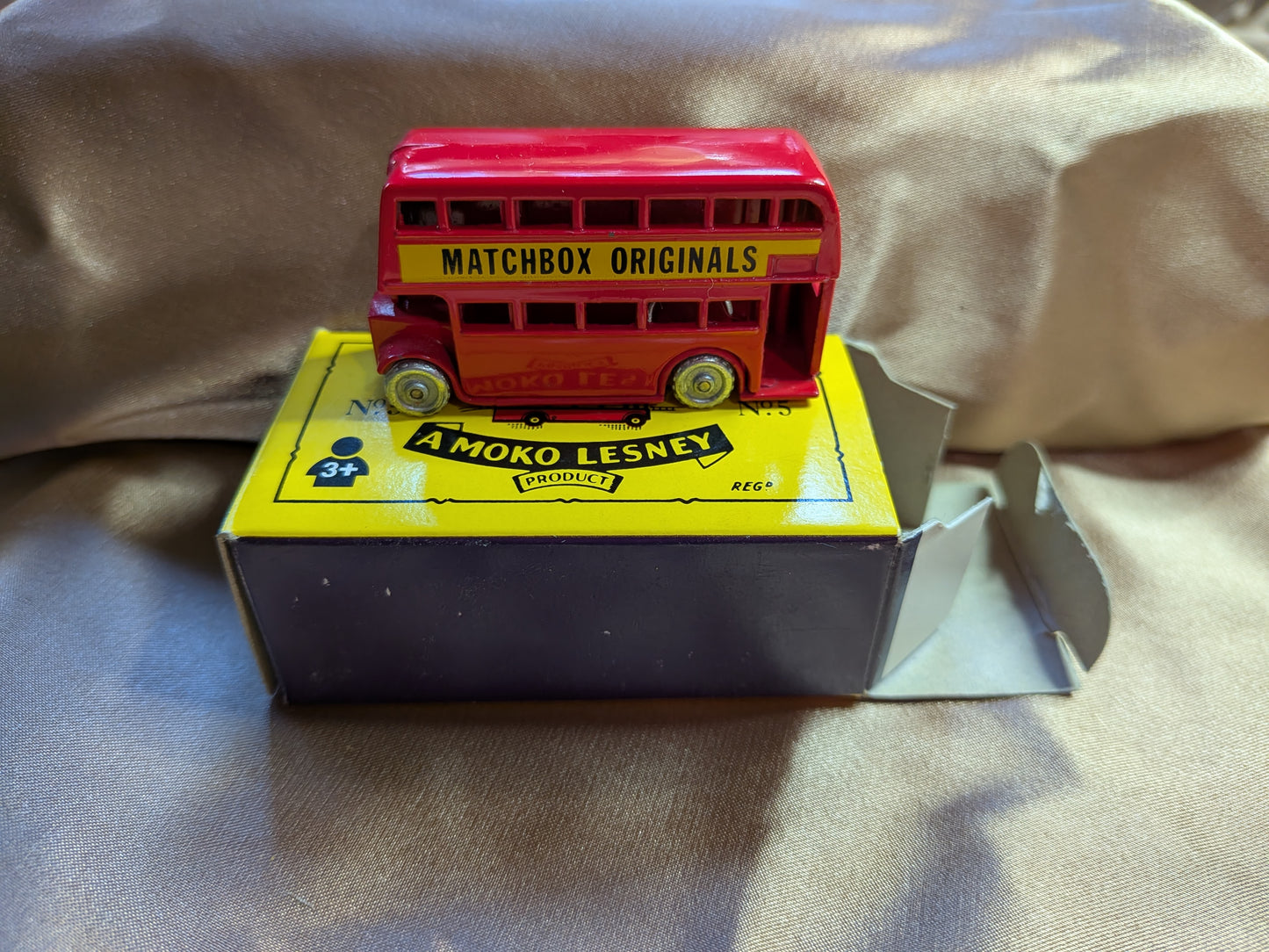 Matchbox Red London Bus - No 5