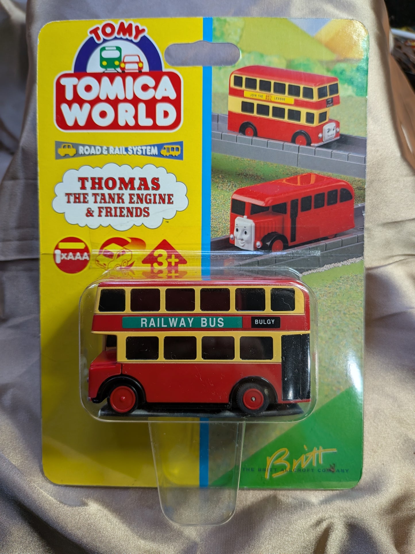 Vintage 1998 Bulgy the Bus. Thomas the Tank Engine