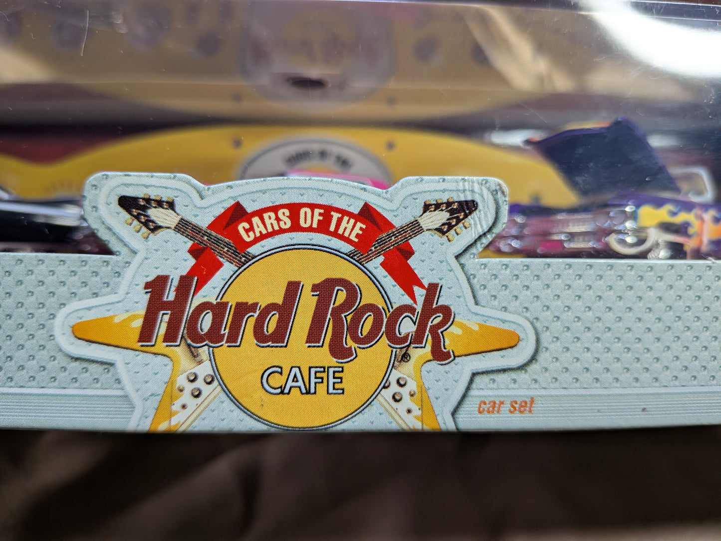 Hot Wheels Cars of the Hard Rock Cafe collectors set.