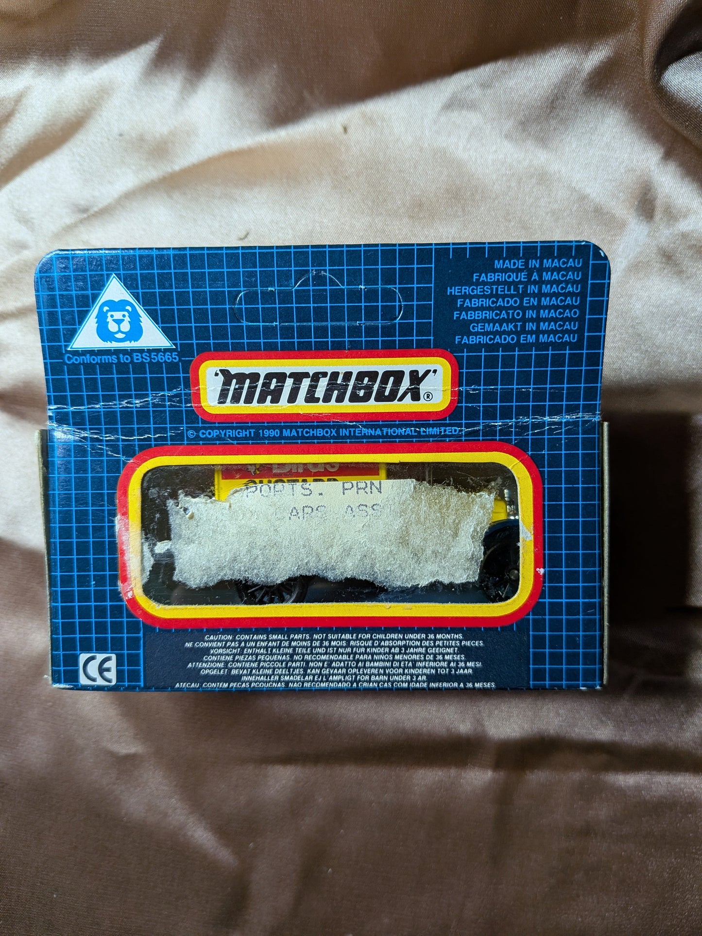 1989 Matchbox 1921 Model T Ford Birds Custard Van