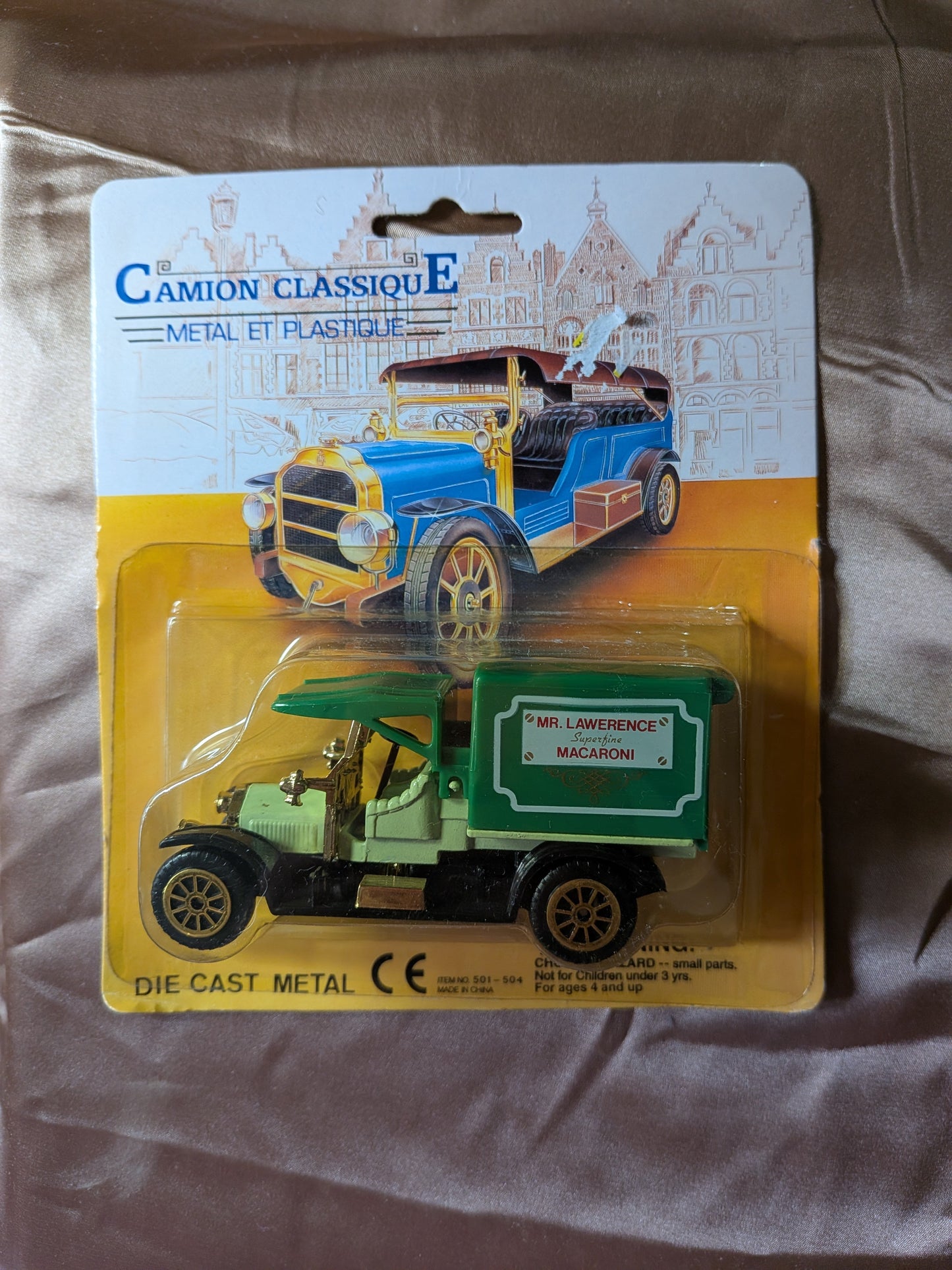 Camion Classique Macaroni - 1918 Crossley Van