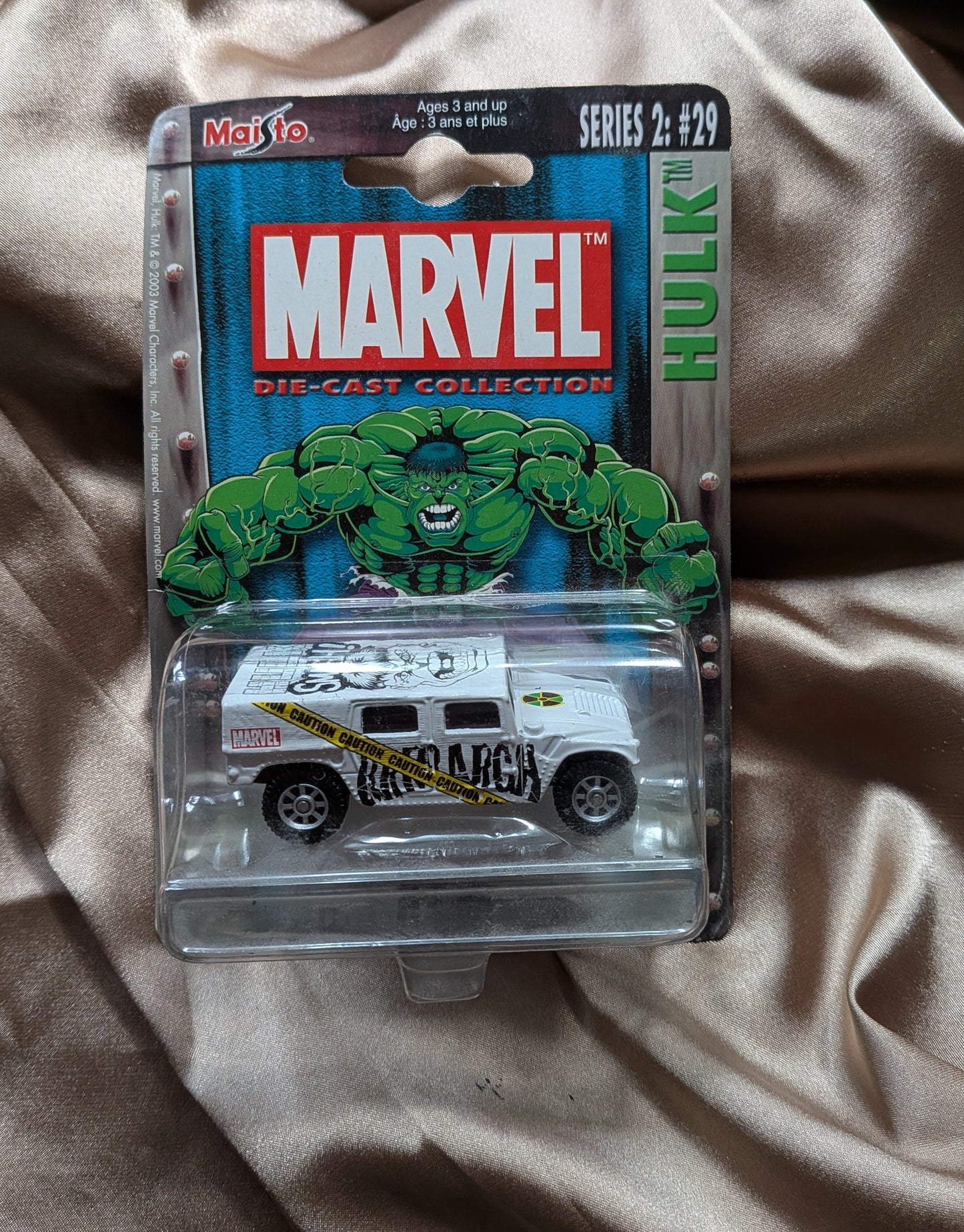 Maisto Ultimate Marvel Series Humvee