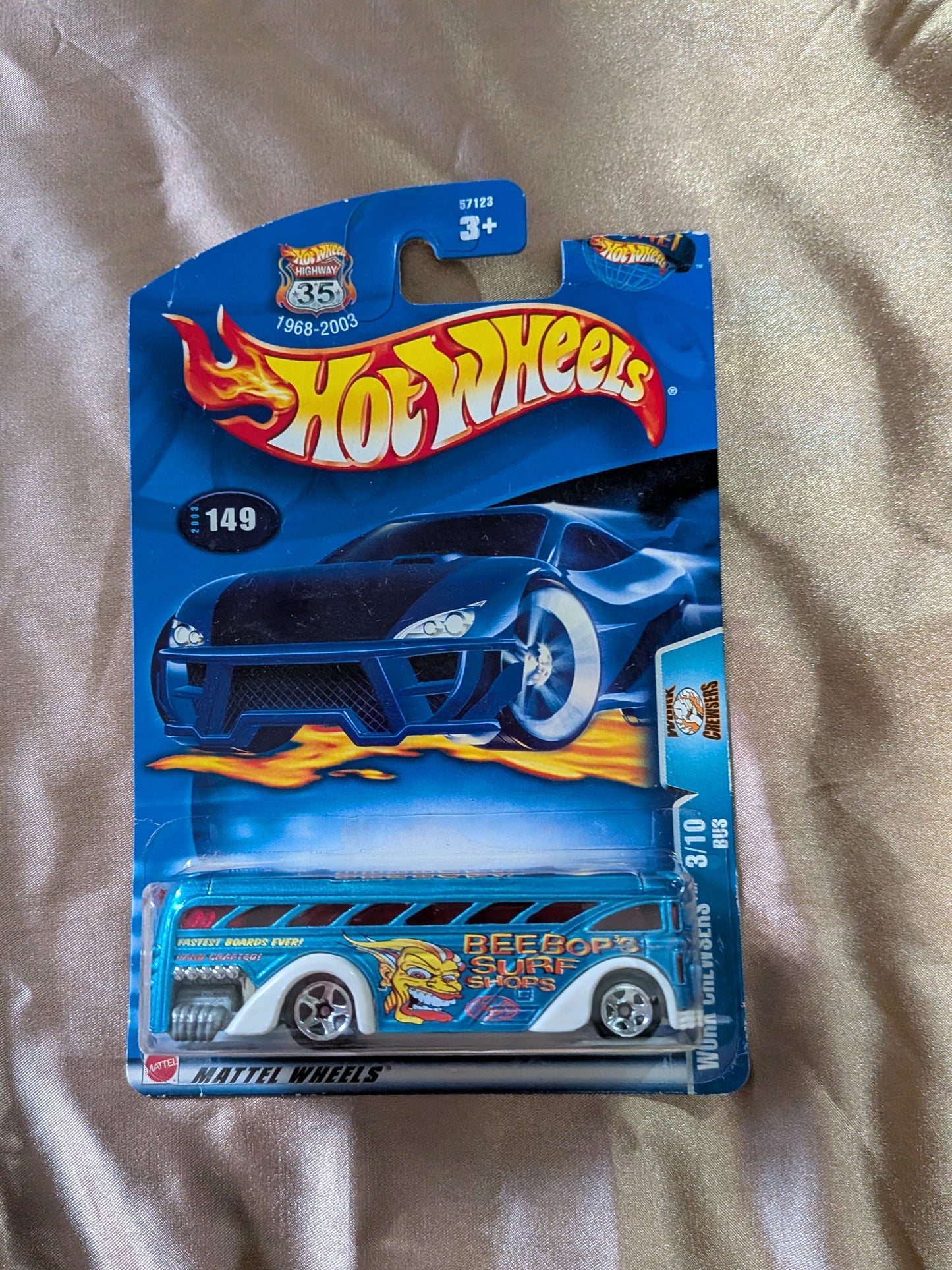 Hot Wheels 2003 Beebops Surf Shop Bus