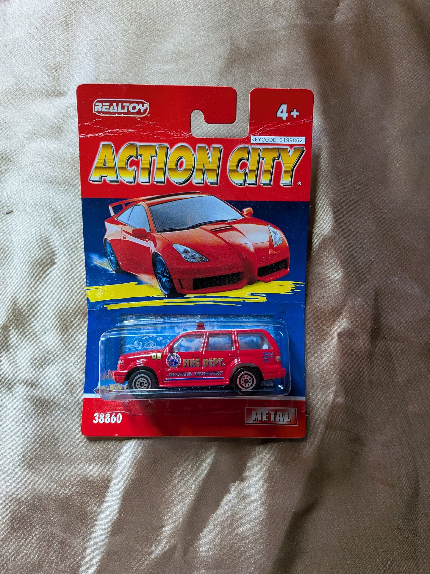 Action City Fire Dept Van