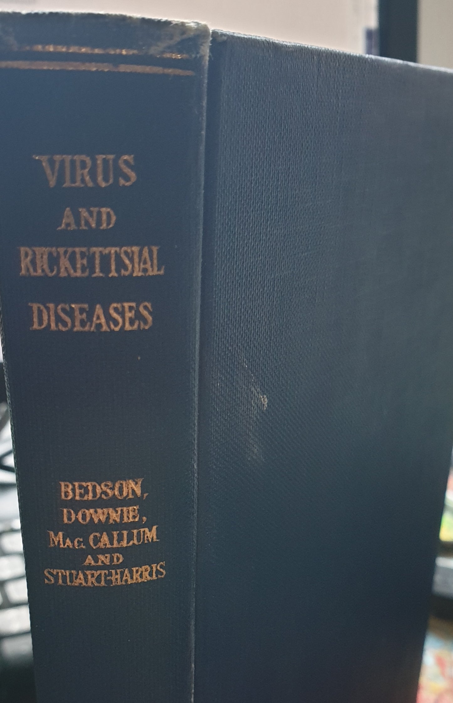 Virus and Rickettsial Diseases - 1950 - Bedson, Downie