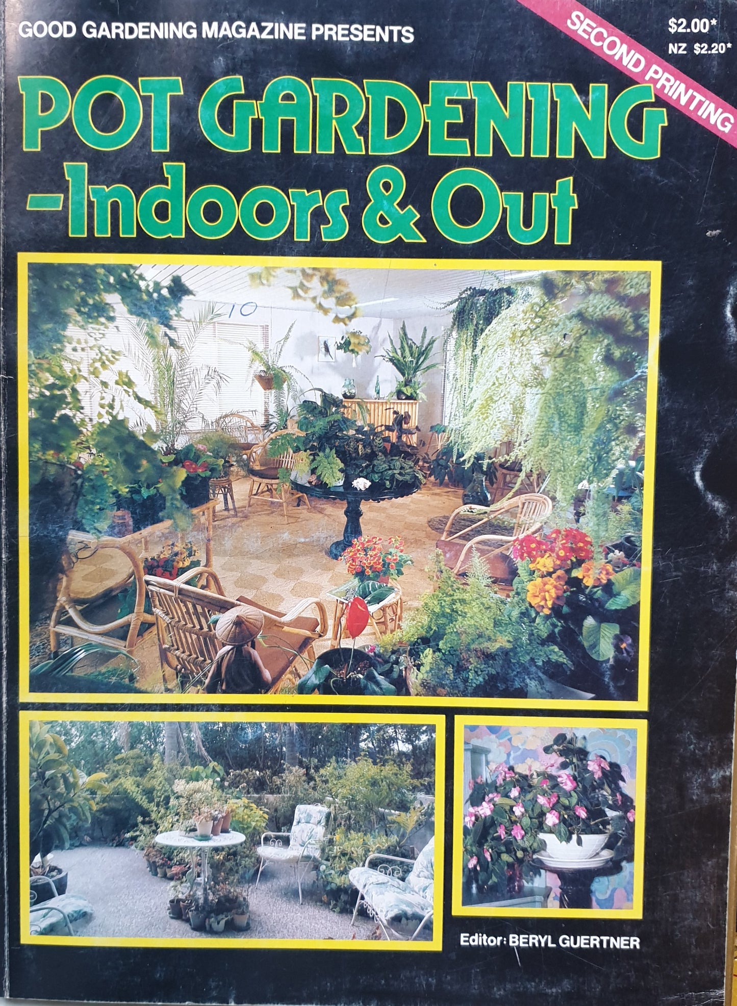 Good Gardening Magazine Pot Gardening - Indoors and Out - Beryl Guertner