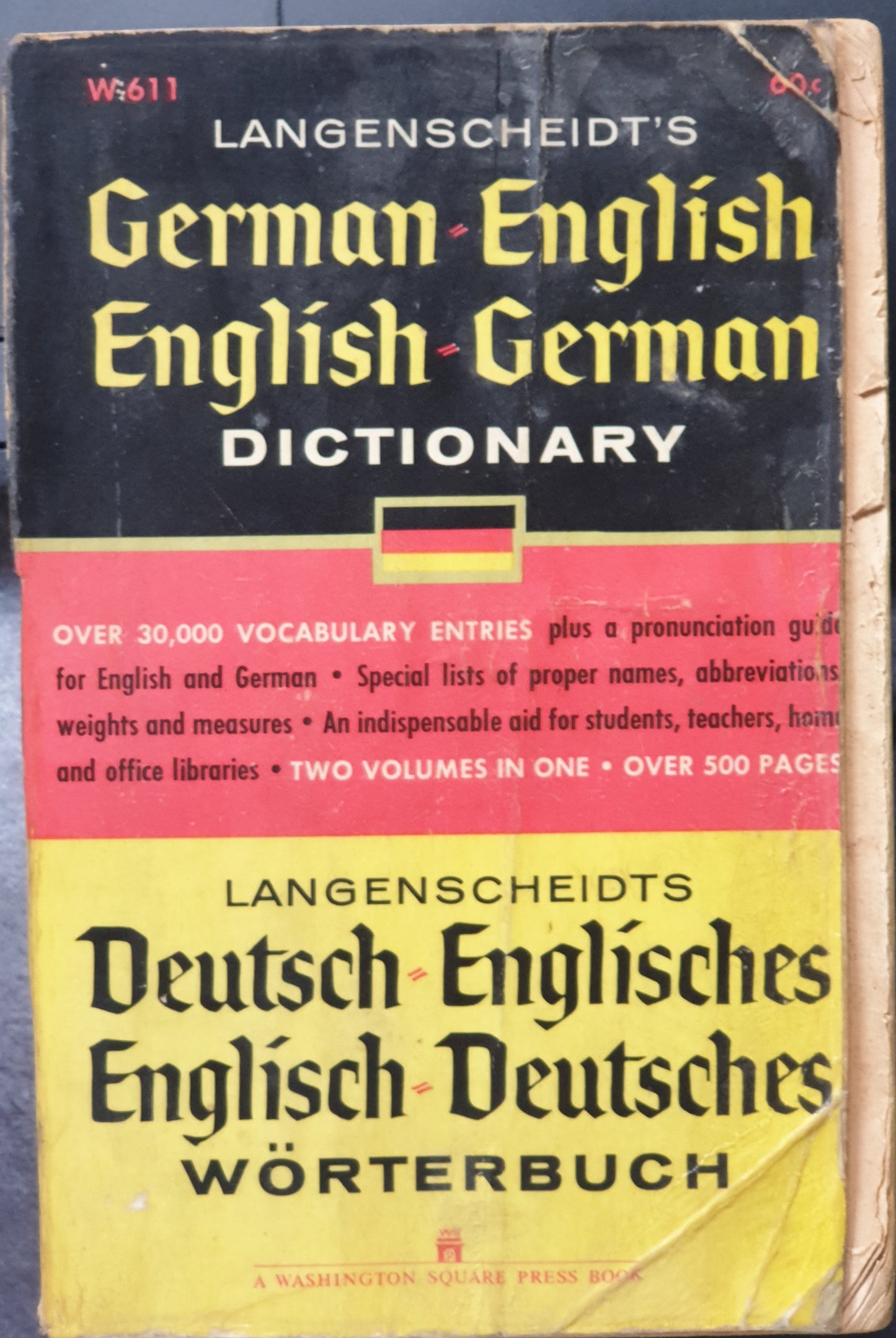 Langenscheidt s German English Dictionary 1963 - Langenscheidt