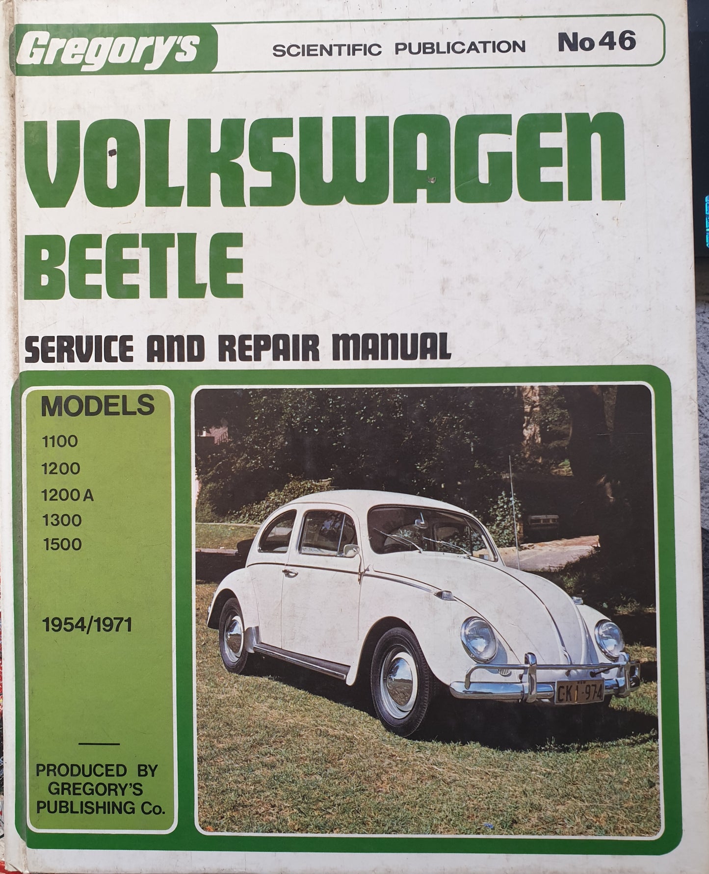 Volkswagen Beetle Service and Repair Manual - Gregory s