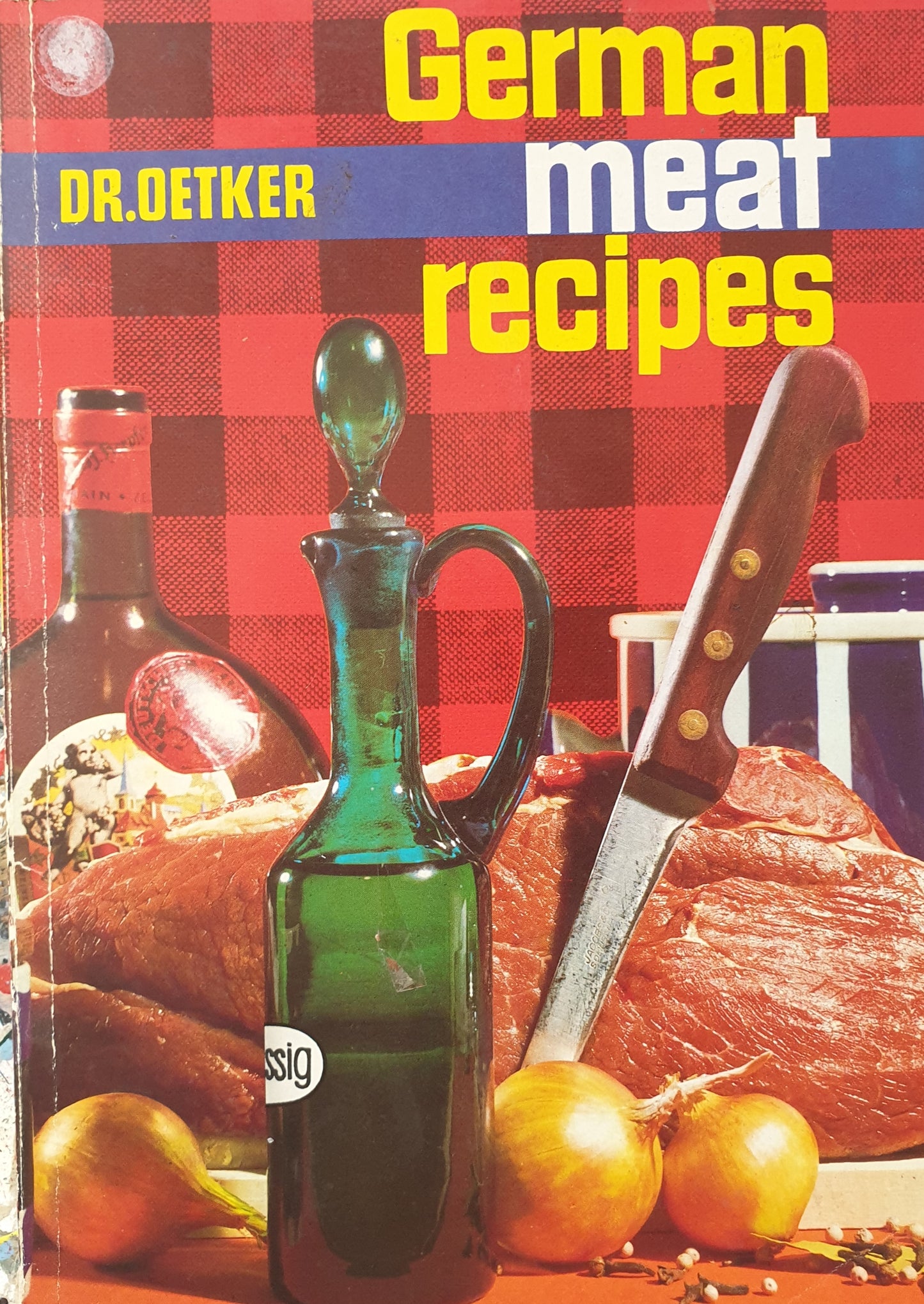 German Meat Recipes 1970 - Dr Oetker