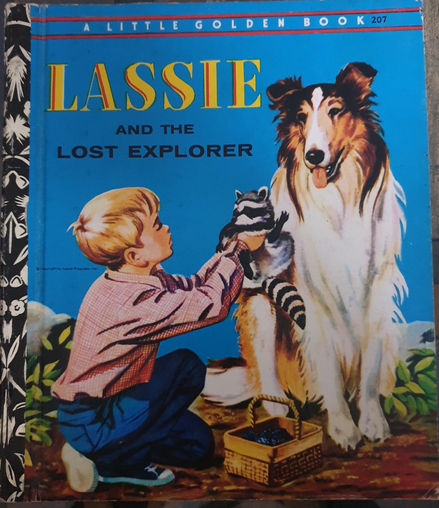 Lassie and the lost explorer - Little Golden Book