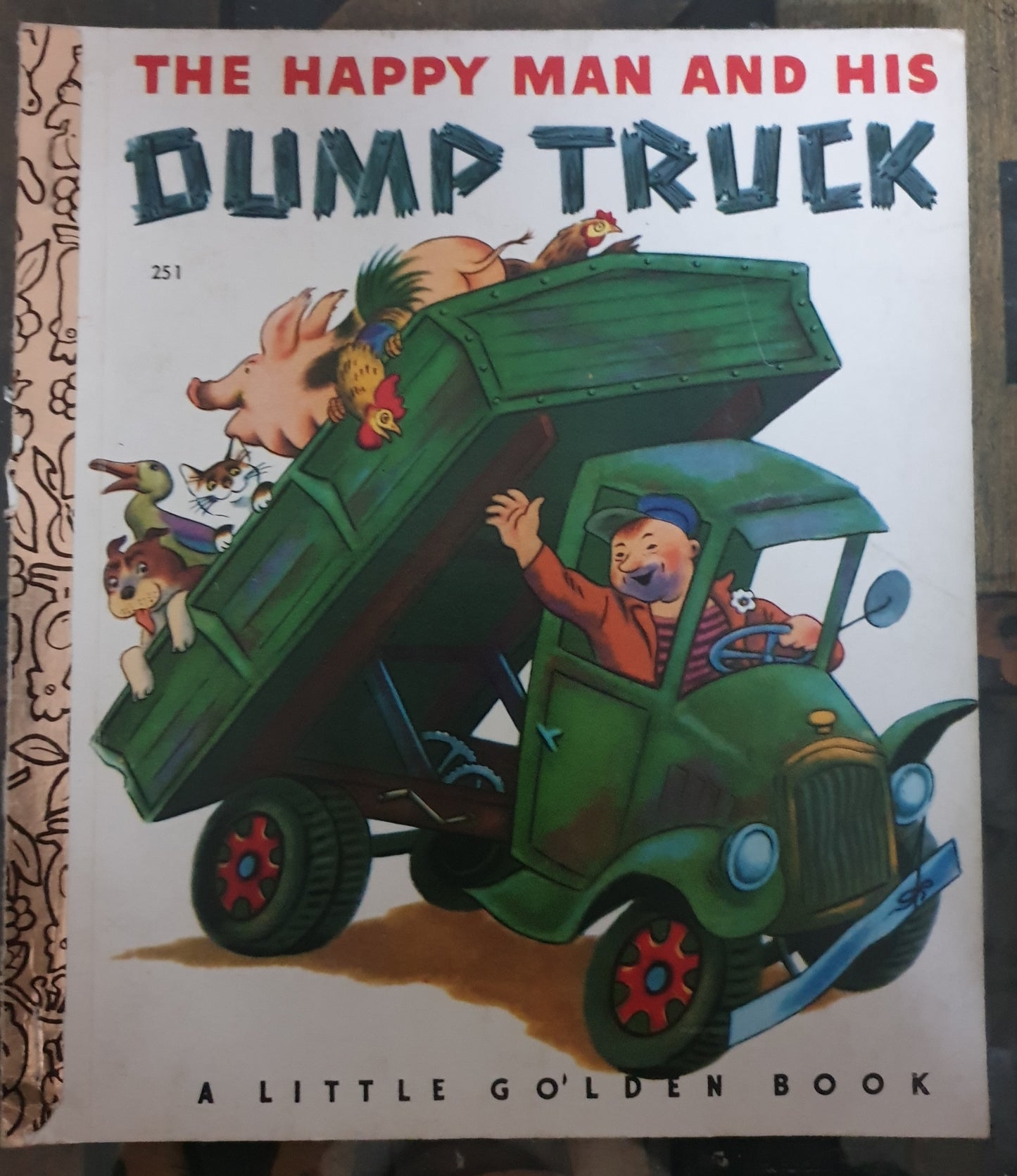 The Happy Man and His Dump Truck - Little Golden Book