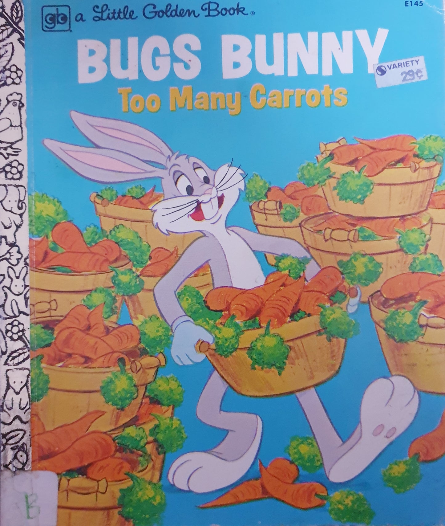 Bug Bunny Too Many Carrots - Little Golden Book