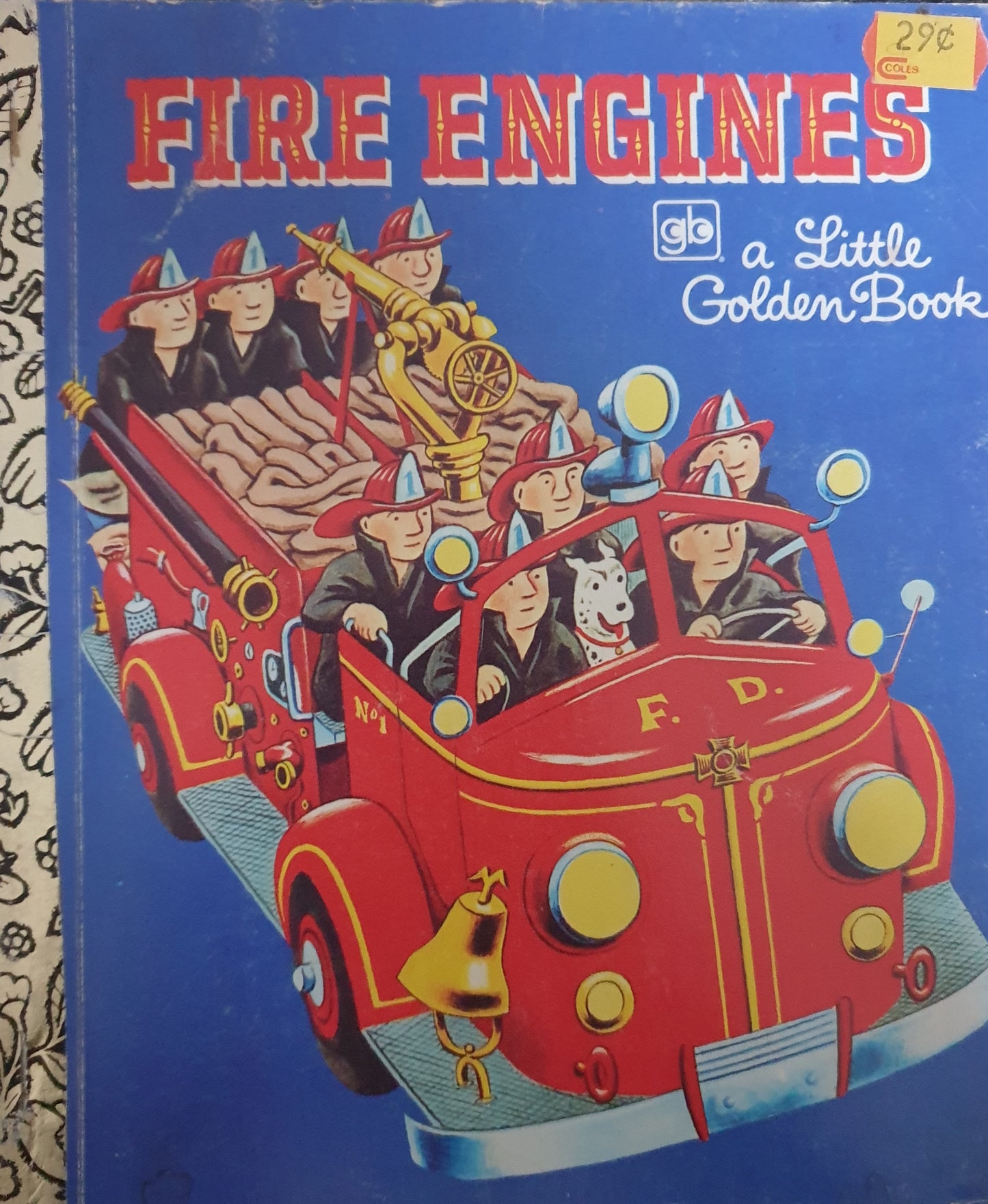 Fire Engines - Little Golden Book