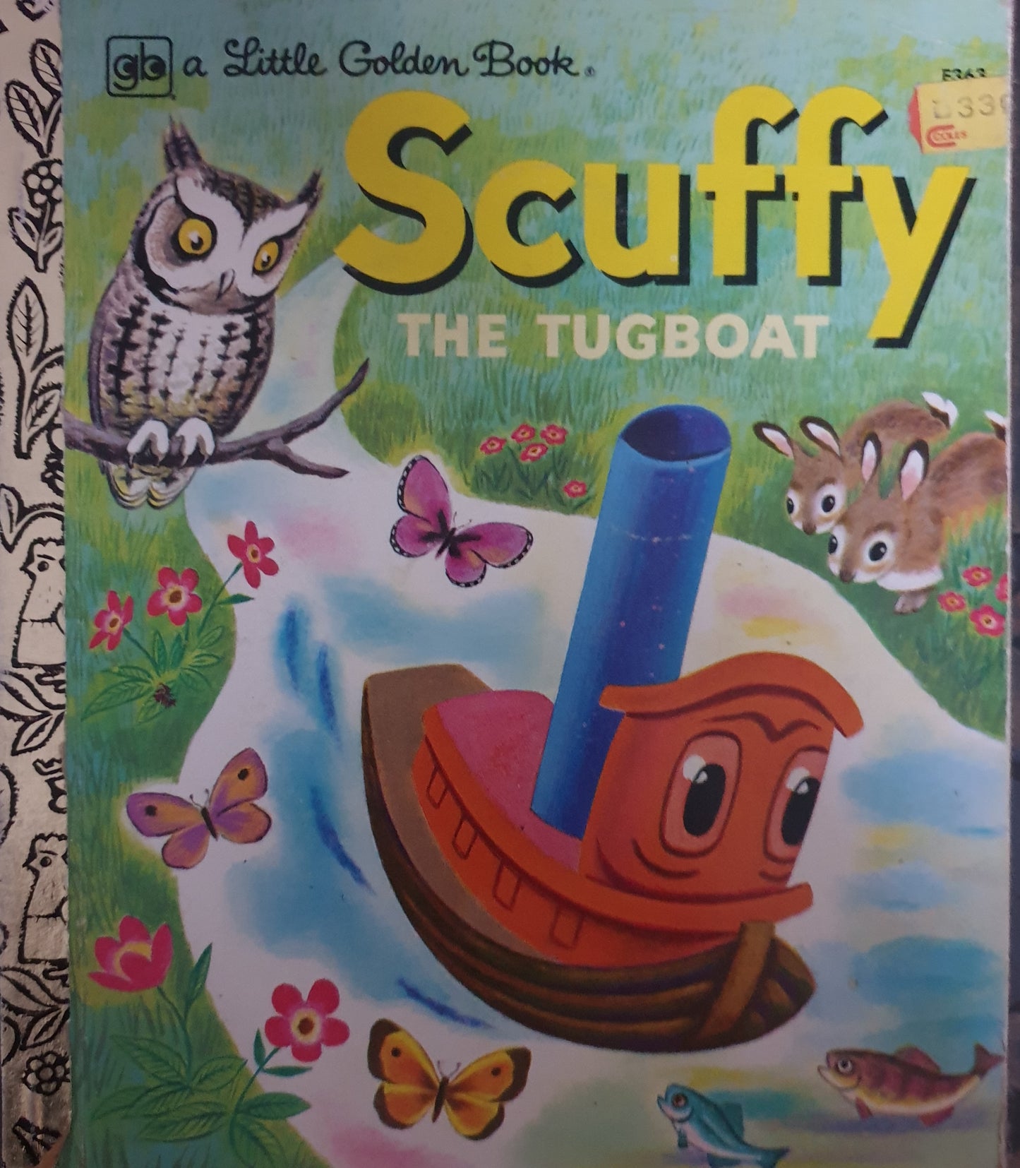 Scruffy The Tugboat - Little Golden Book