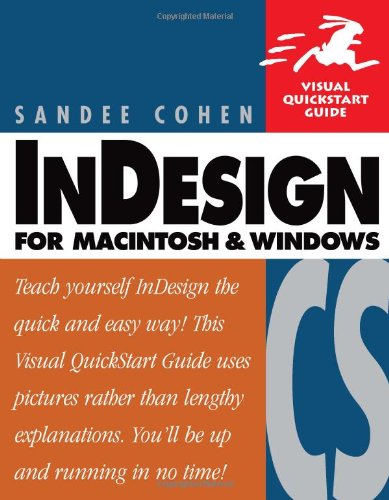 InDesign CS for Macintosh and Windows - Sandee Cohen