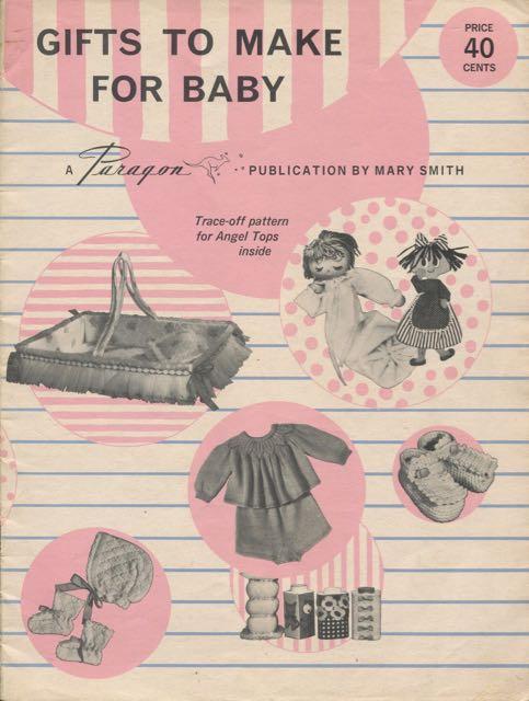 Vintage Craft Magazine - Gifts to make for baby by Mary Smith