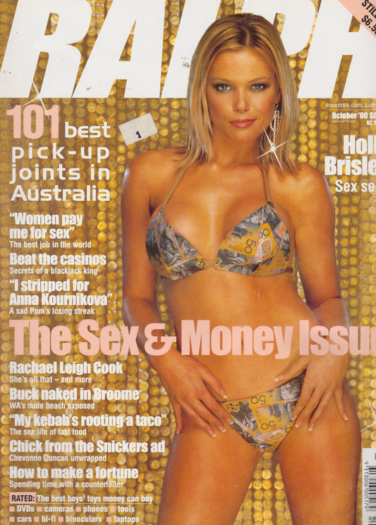 RALPH - Entertainment For Men Magazine October 2000 HOLLY BRISLEY
