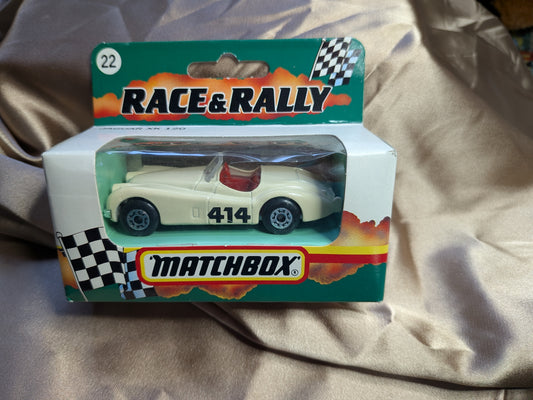Matchbox Race and Rally 414 Jaguar XK120
