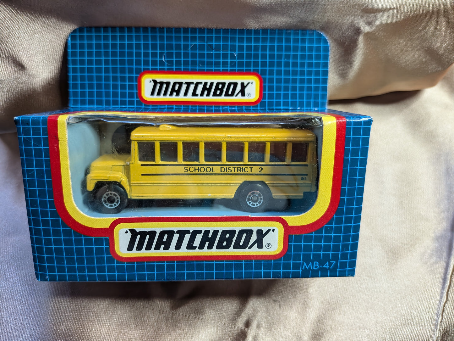 Matchbox MB-47 School Bus. 1:64.