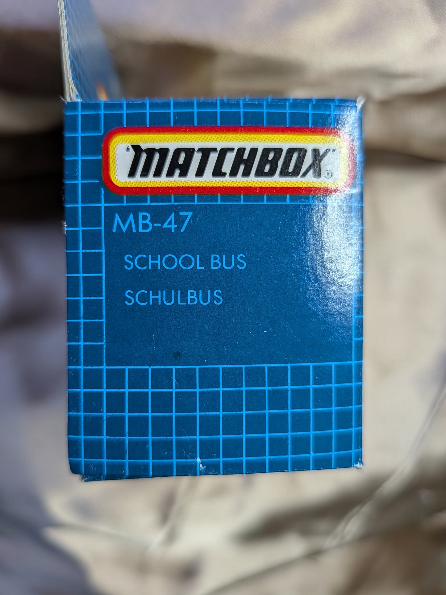 Matchbox MB-47 School Bus. 1:64.