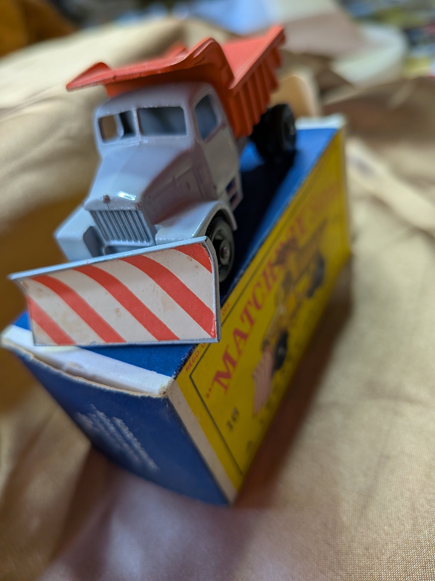 Vintage Matchbox Scammell Mountainteer Snowplough