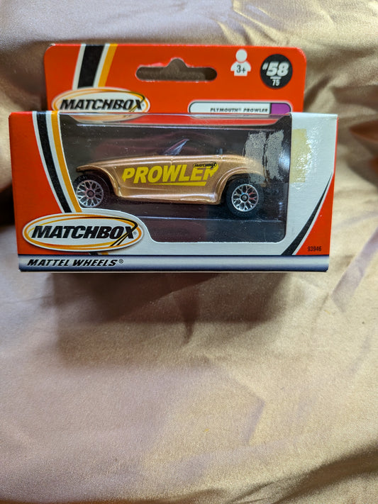 2000 Matchbox Plymouth Prowler No. 58.