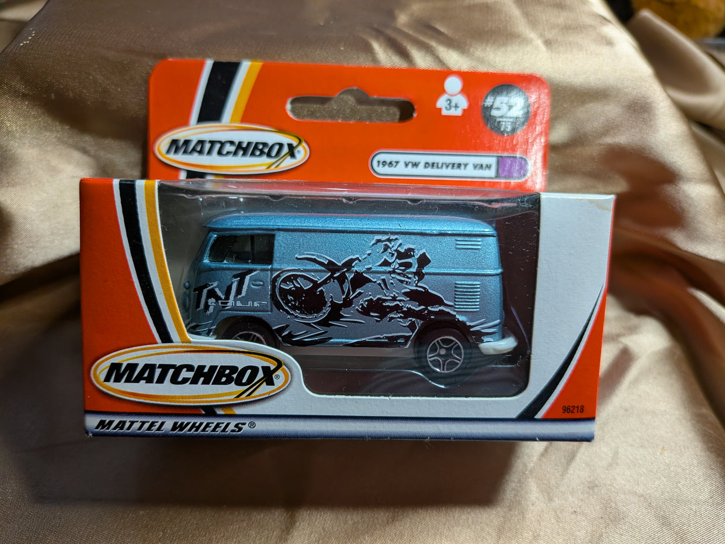 Matchbox 1967 VW delivery van - TNT tour.  Mint condition in box