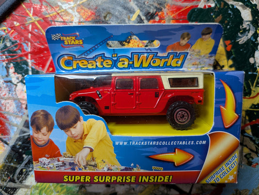 Track Stars Hummer H1 - Red