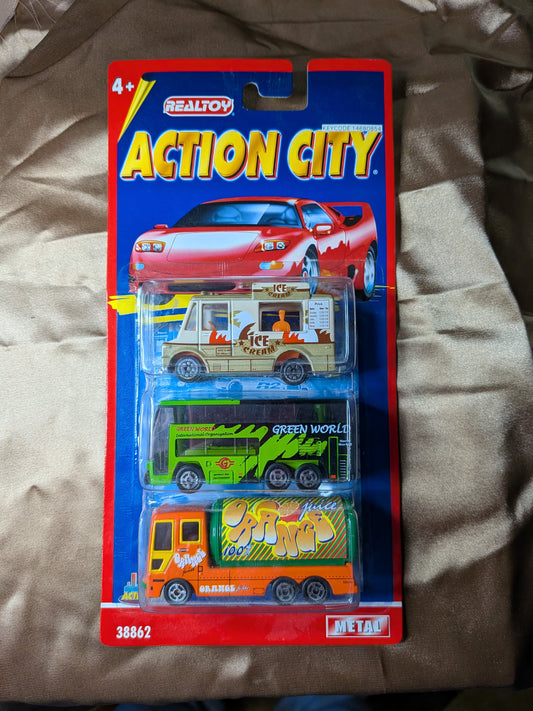 Real Toy Action City - 38862 Triple Vehicle Pack