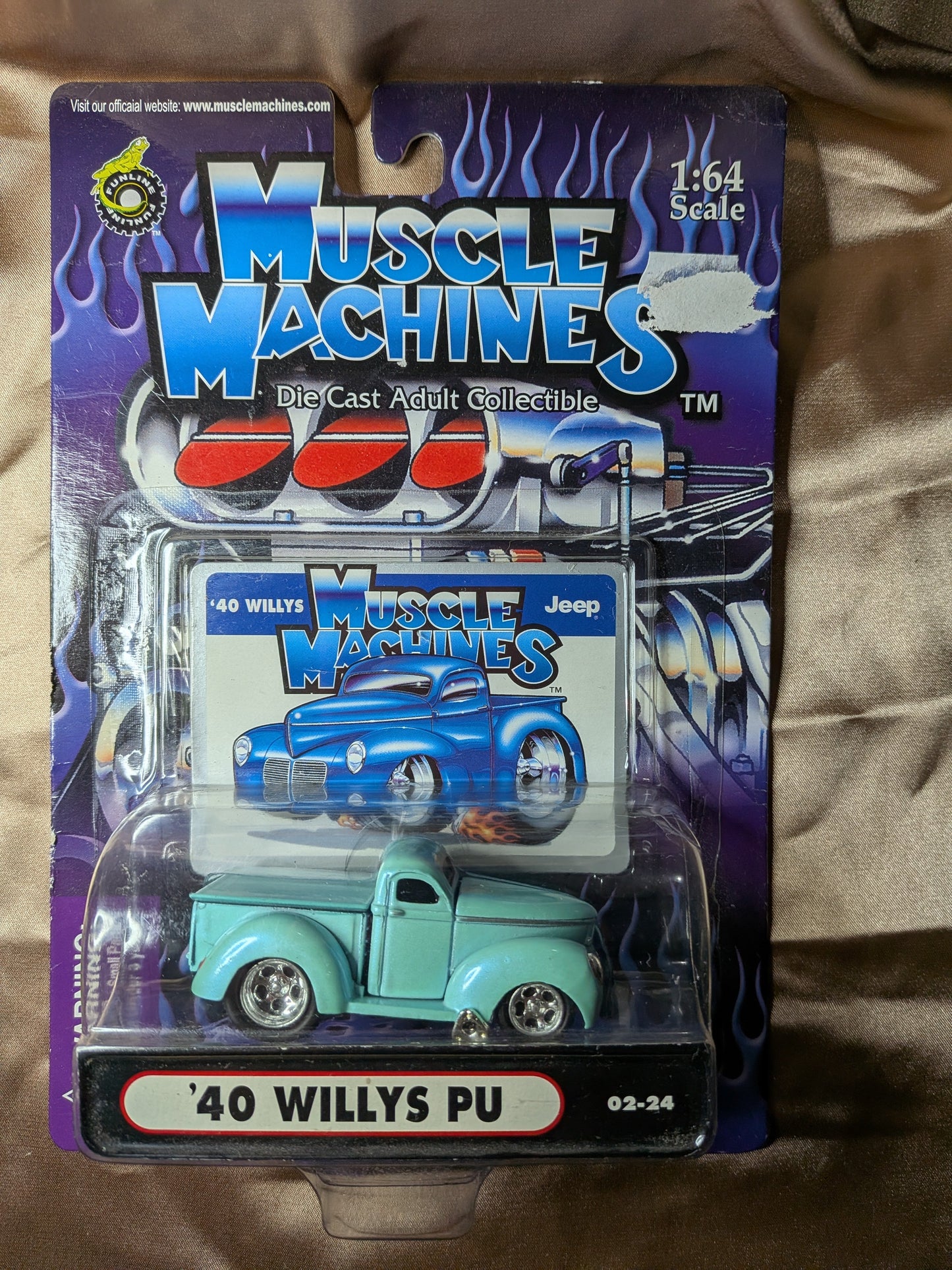 Muscle Machines 1940 Willys Pick Up.
