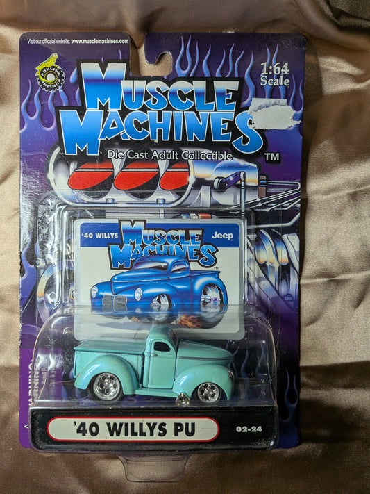 Muscle Machines 1940 Willys Pick Up.