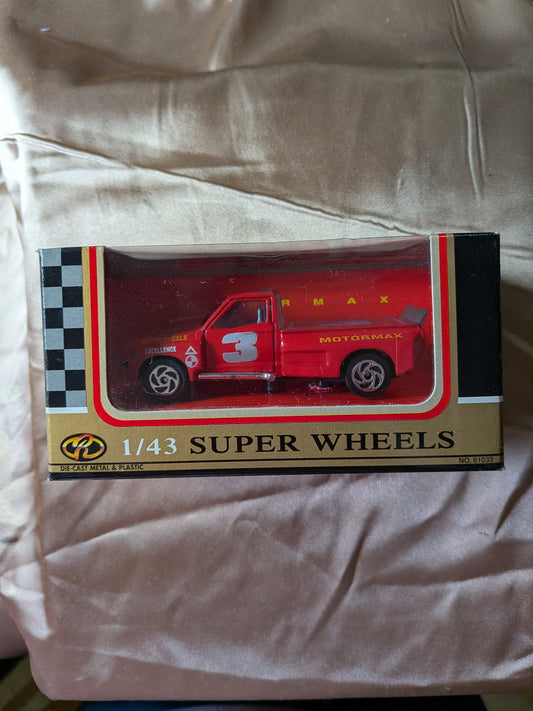 Motormax Red Truck No. 3