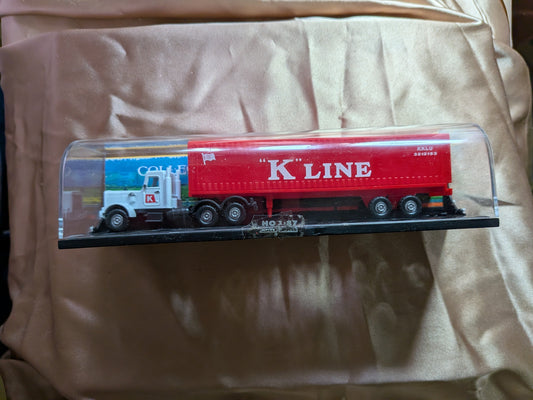 K Line Semi Truck and Trailer Mint in Box 1998