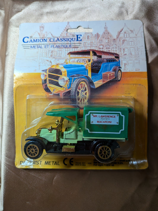 Camion Classique Macaroni - 1918 Crossley Van (Damaged Box)
