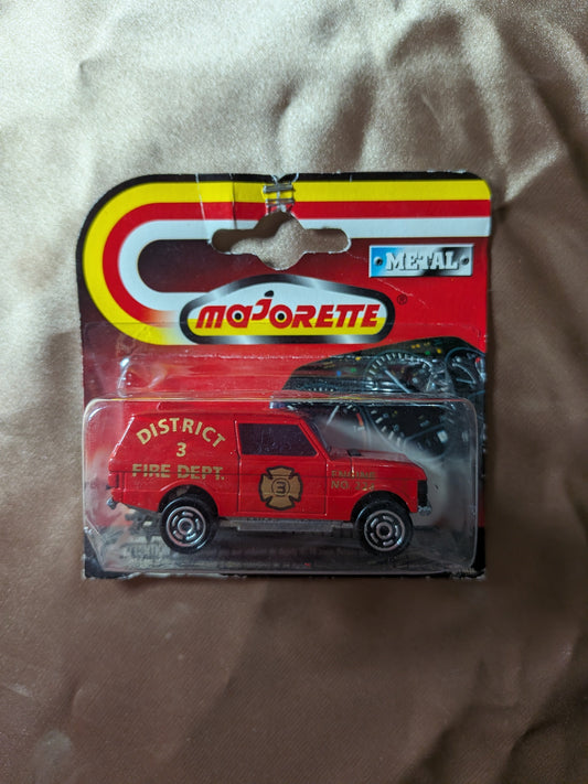 Majorette Fire Dept District Van