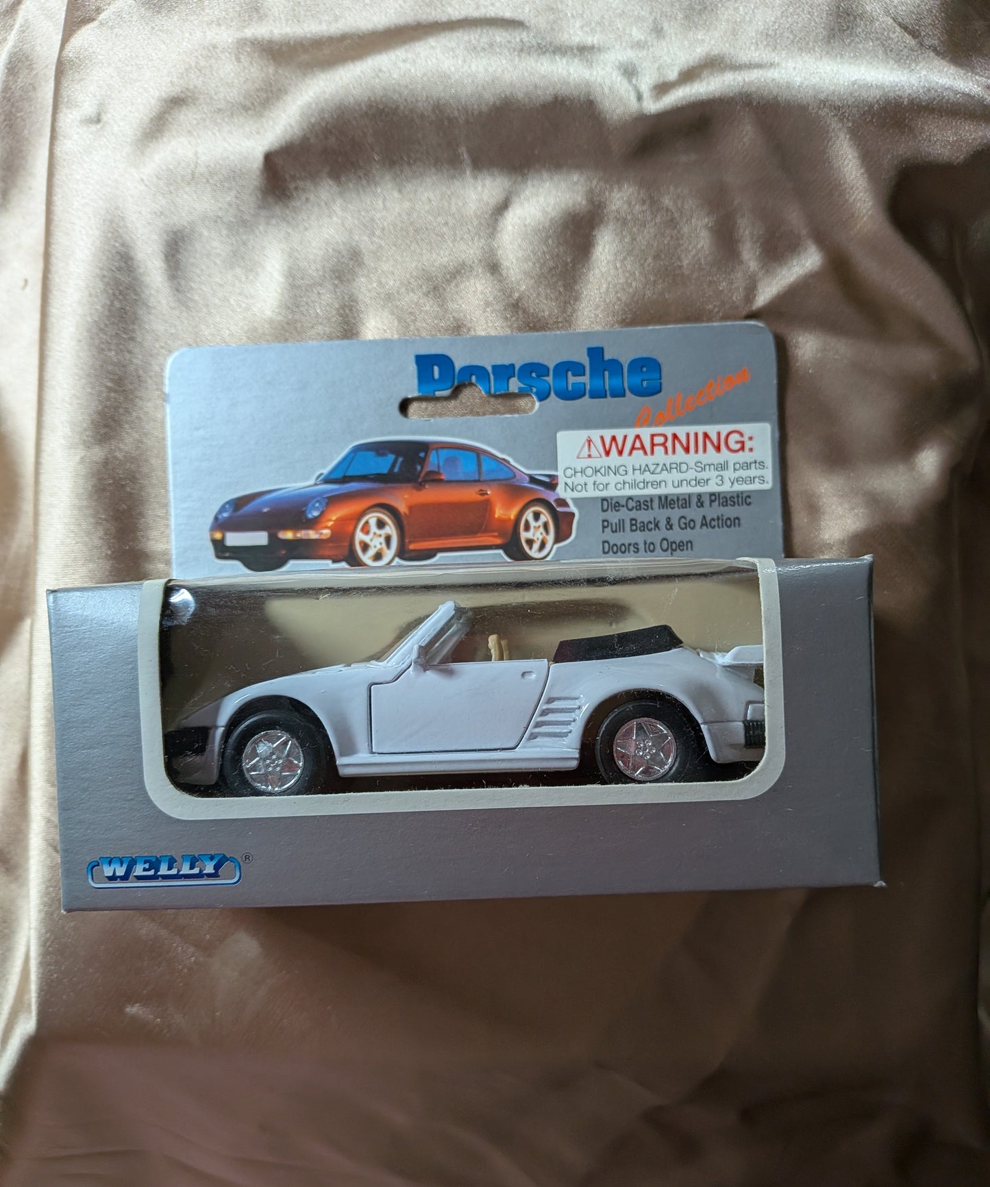Welly Porsche Collection Flatnose Turbo Cabriolet