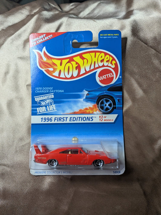 Hot Wheels - 1996 First Editions - 1970 Dodge Charger Daytona