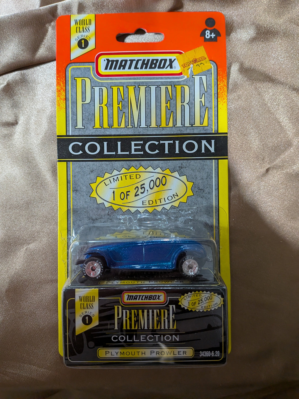 Matchbox 1997 Premier Collection Plymouth Prowler Blue/Orange