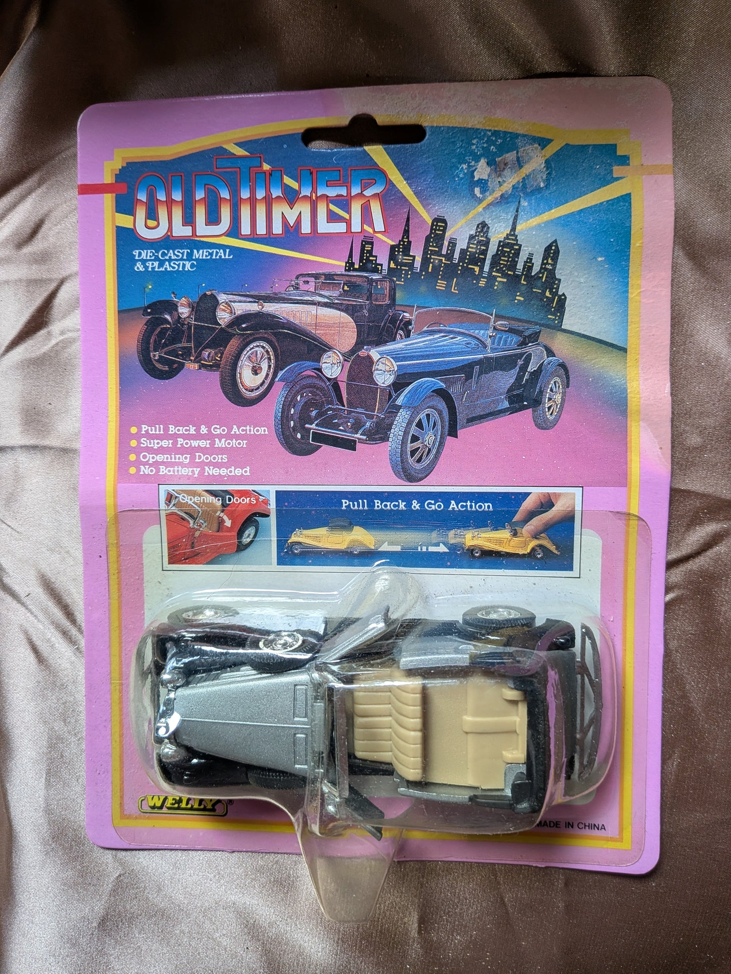 Welly Old Timer Mercedes Roadster - slightly damaged box