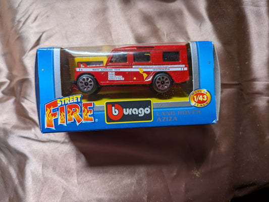 Bburago Street Fire Land Rover Aziza