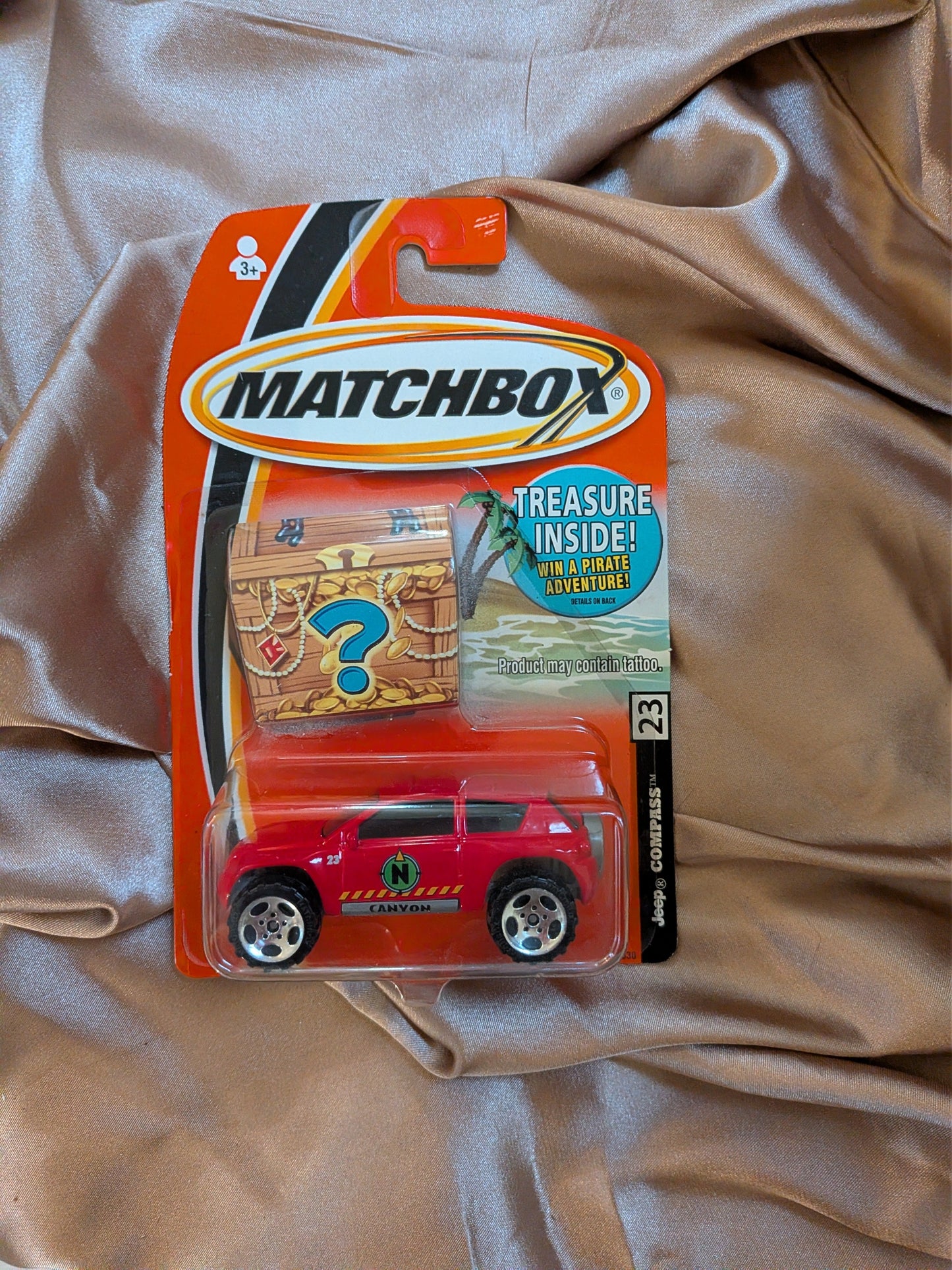 Matchbox Treasure Inside series Jeep Compass