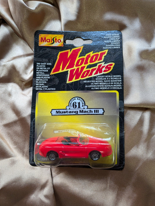 Maisto Motor Works Limited Edition #61 Mustang Mach III