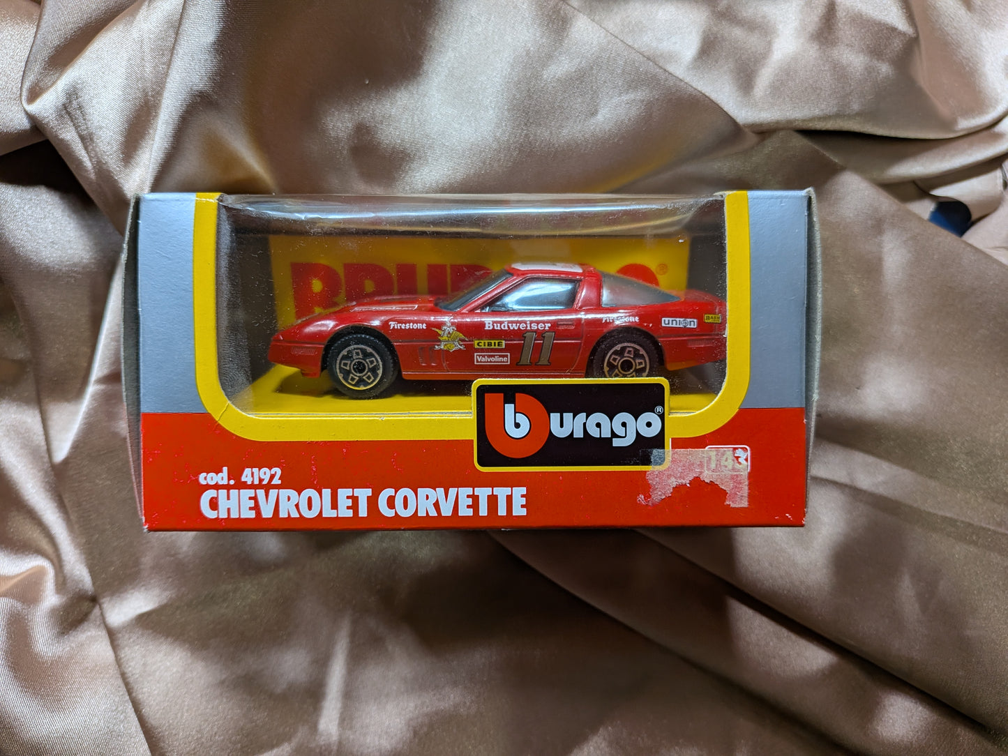 Bburago Chevrolet Corvette with Racing Livery