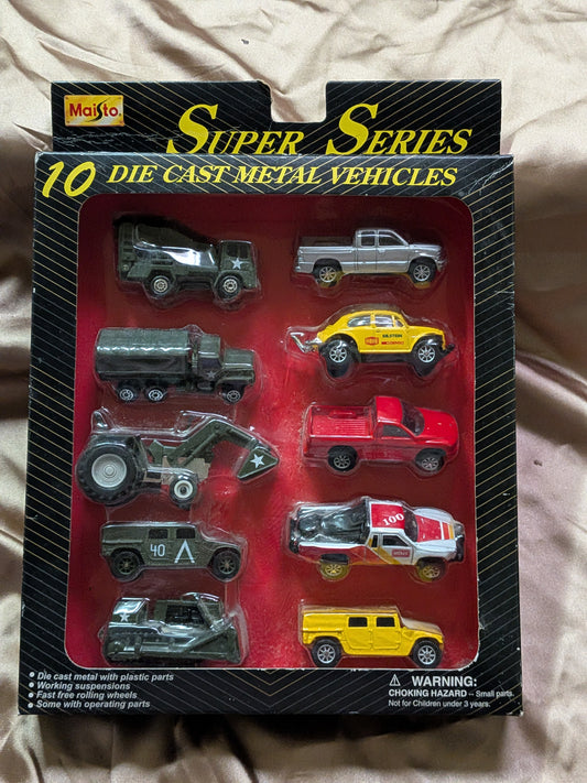 Maisto 1999 Off Road Pack 10 vehicles