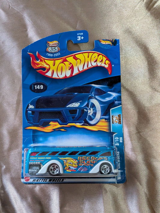 Hot Wheels 2003 Beebops Surf Shop Bus