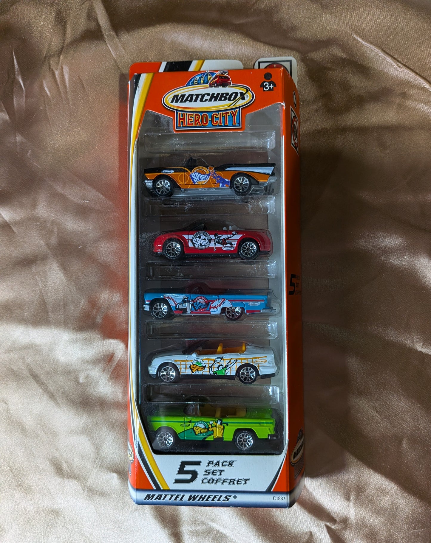 2003 Matchbox Hero City Convertibles 5-Pack