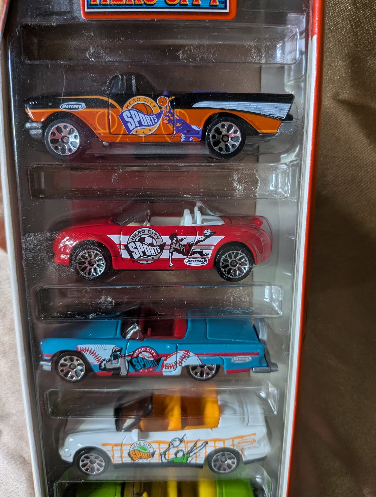 2003 Matchbox Hero City Convertibles 5-Pack