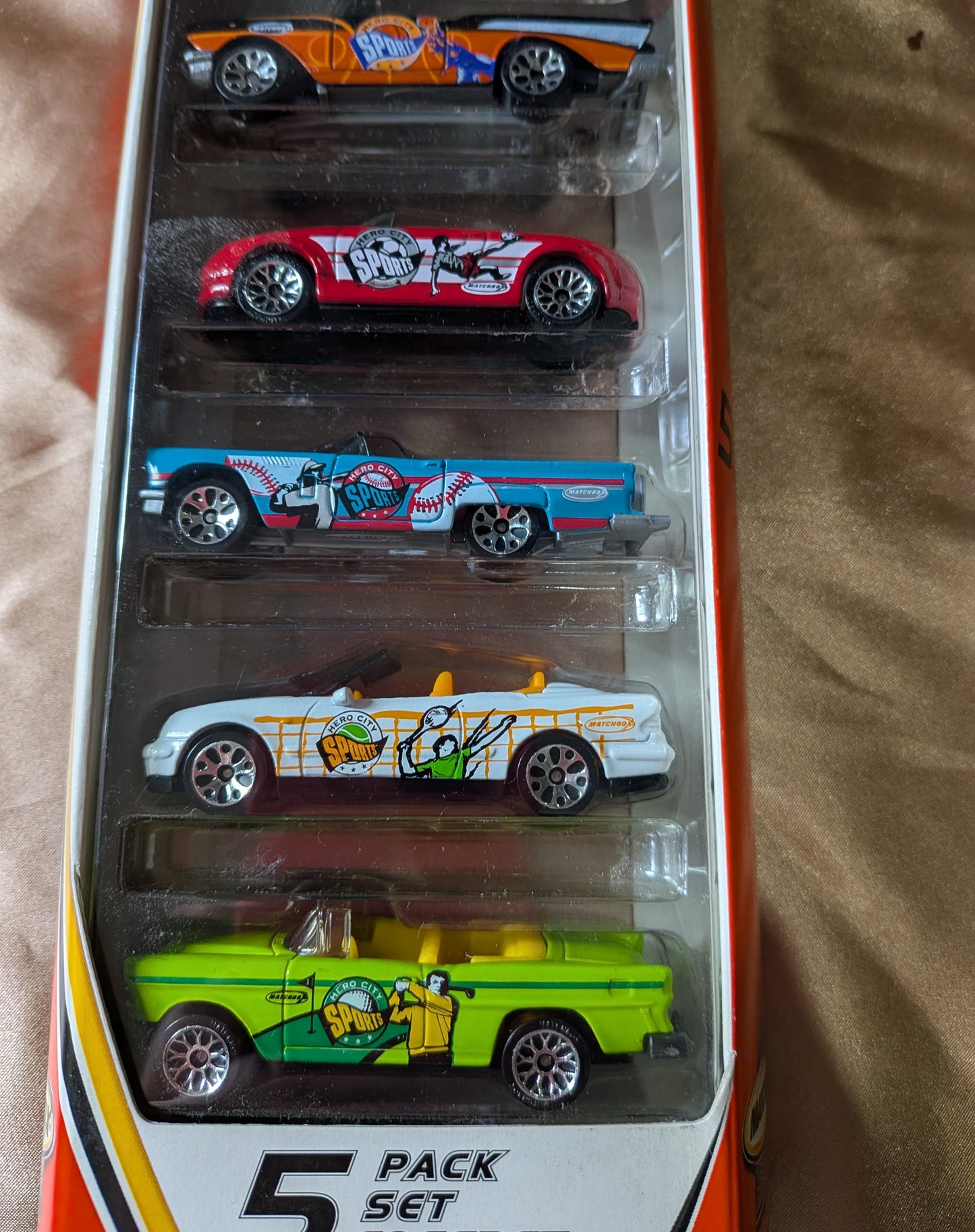 2003 Matchbox Hero City Convertibles 5-Pack